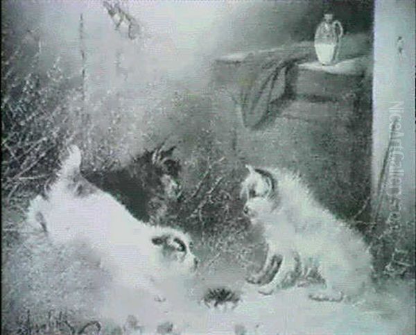 Terriers By A Hole - view 1