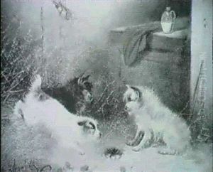 Terriers By A Hole