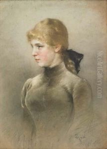 Ragazza Di Profilo by Angelo Achini