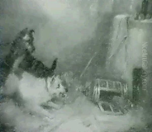 Terriers After Their Prey - view 1