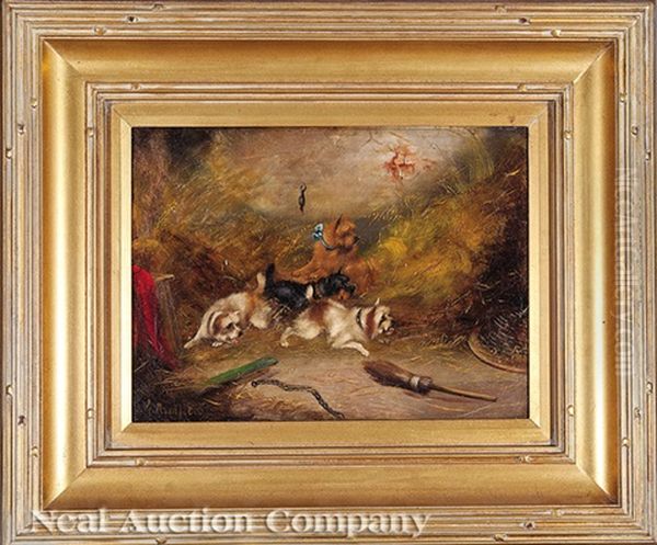 Terriers In Training; The Chase (2 Works0 - view 1