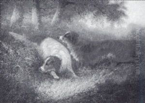 Zwei Jagdhunde