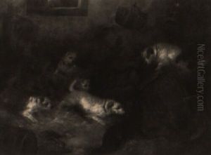 Terriers In Hot Pursuit by George Armfield