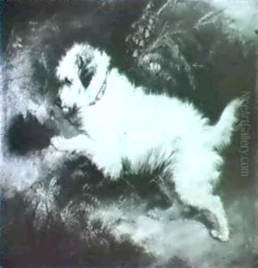 A Terrier At A Rabbit Hole A Terrier At A Rabbit Hole