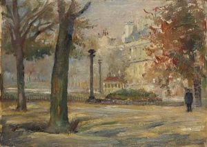 Jardin Du Luxembourg by Frank Milton Armington