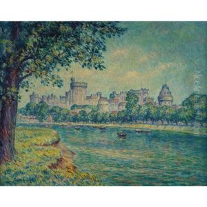 Windsor Castle by Frank Milton Armington
