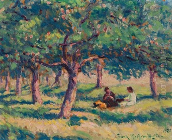 Picnic In An Orchard, France - view 1