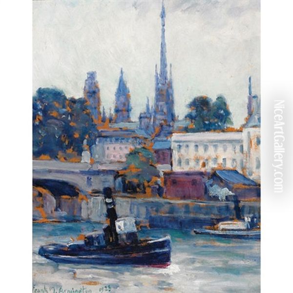 La Seine A Rouen - view 1