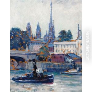 La Seine A Rouen La Seine A Rouen