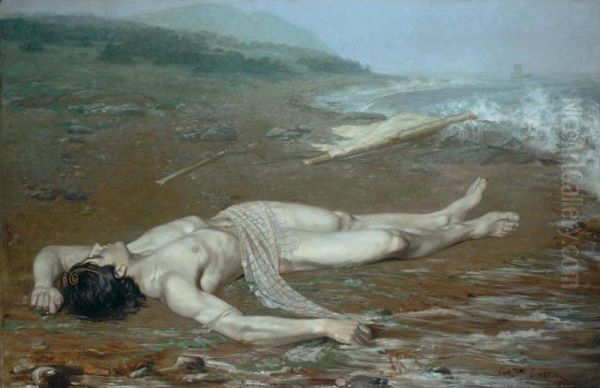 Leander's Body Washed Ashore - view 1