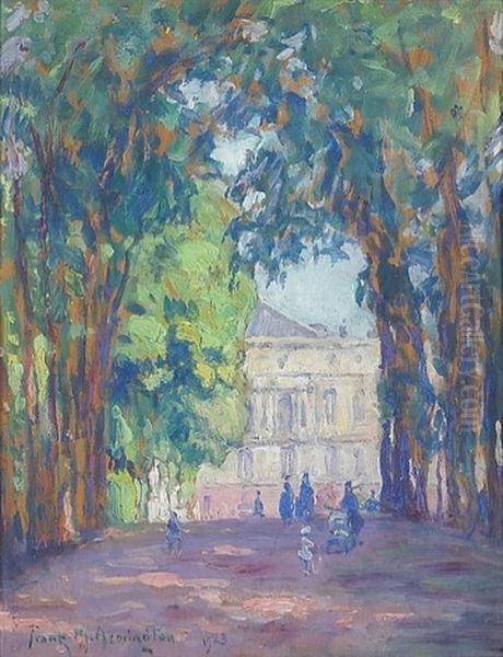Le Parc A Versailles (+ Les Champs A La Malmaison; Pair) - view 1