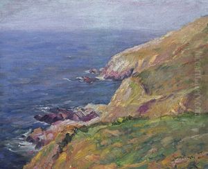 Les Roches, St. Jean Du Doight by Frank Milton Armington