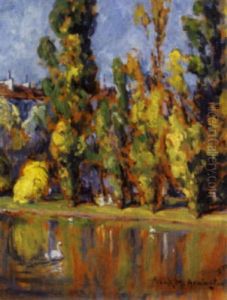 Parc De Montsouris, Paris by Frank Milton Armington