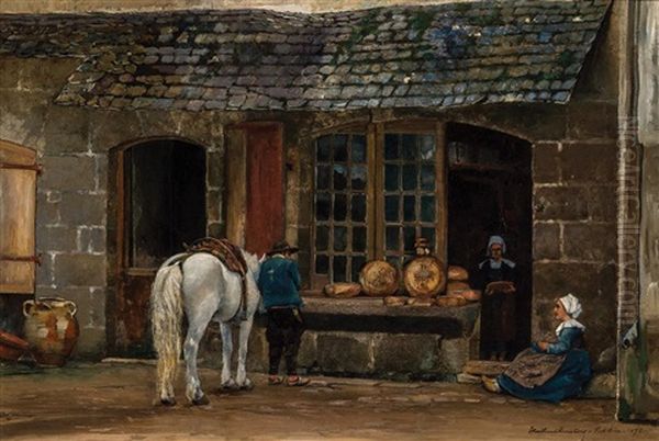 Bakers Shop At Pont Aven - view 1