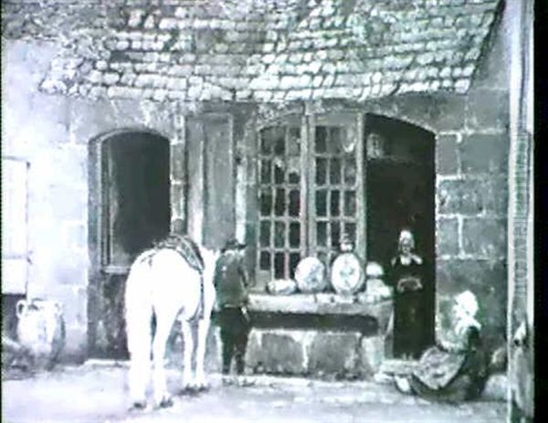 Bakers Shop At Pont Aven, Britany - view 1