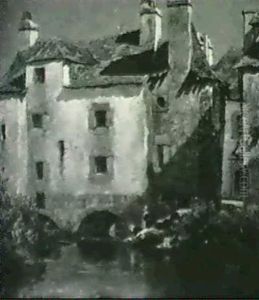 Old Houses, Pont-aven by David Maitland Armstrong