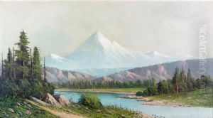 Mountainscape, 1888 by George Frederick Armstrong