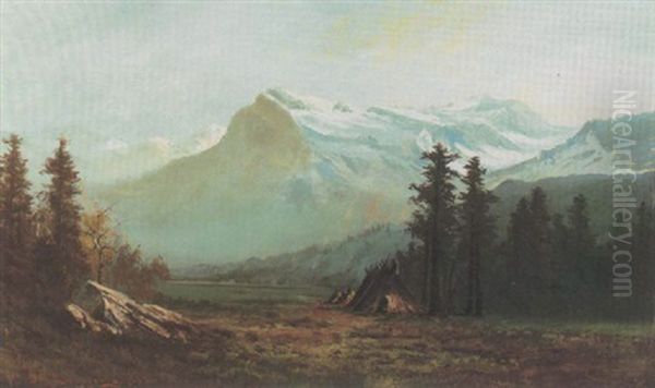 Indian Encampment, Strawberry Valley, California - view 1