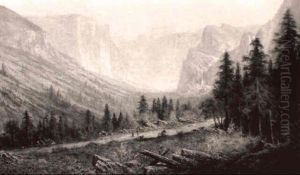 View Of Yosemite by William Weaver Armstrong