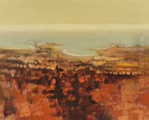 Landscape In Browns by Arthur Armstrong