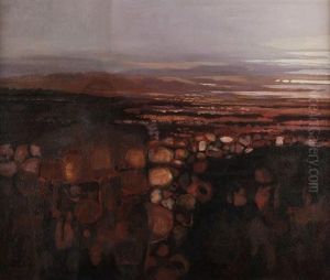 Figure In A Landscape, Connemara by Arthur Armstrong