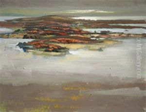 Low Tide, Roundstone by Arthur Armstrong