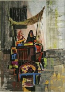 Manning The Stall by Arthur Armstrong