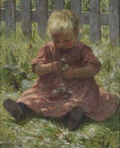 Child With Daisies