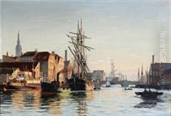 View Of Copenhagen Harbour - view 1