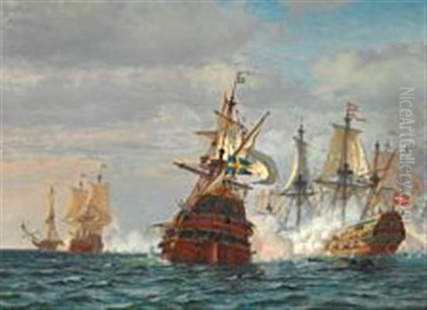 The Battle Of Koge Bay In 1677 During The Scanian War - view 1