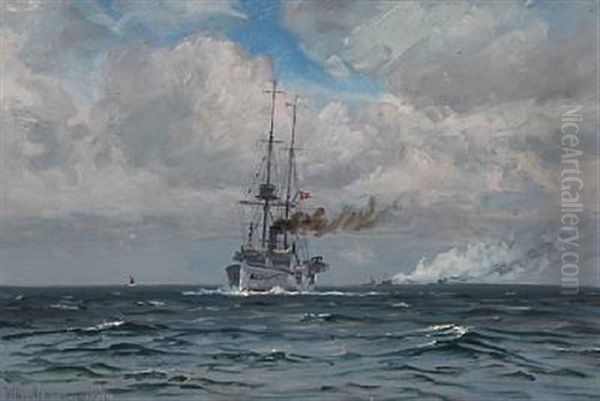 The Warship Heimdal - view 1