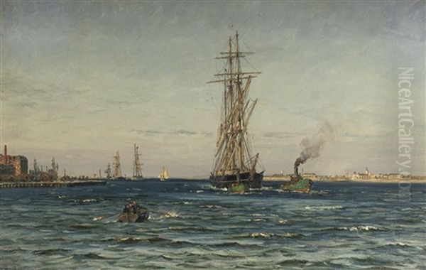 Sailing Out From The Harbour - view 1