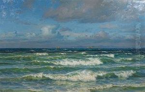 Coastal Scenery by Vilhelm Karl Ferdinand Arnesen