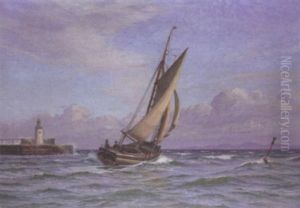 Sailing Off A Lighthouse