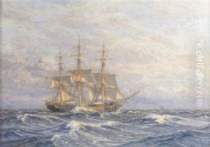 Georg Stage 1 I Kattegat by Vilhelm Karl Ferdinand Arnesen