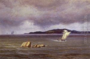 Tordenbyge I Den Finske Skaergard, Hulta Ved Bomarsund, Aland by Vilhelm Karl Ferdinand Arnesen