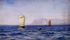 Ved Norges Kyst Ved Kristianssund by Vilhelm Karl Ferdinand Arnesen