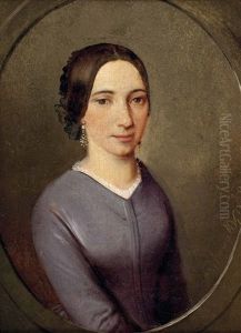 Bildnis Einer Jungen Dame Mit Ohrringen