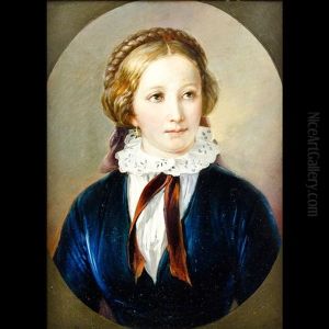 Ritratto Di Elegante Dama Tirolese