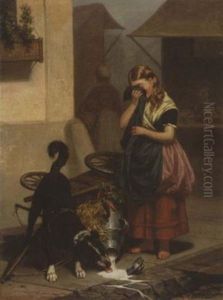 Missgeschick by Carl Johann Arnold
