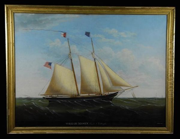 The Schooner William Mason, Capt. A.t. Staples - view 1