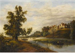 A Tranquil Day On The Pond by Harriet Arnold