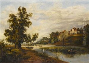 A Tranquil Day On The Pond by Harriet Arnold