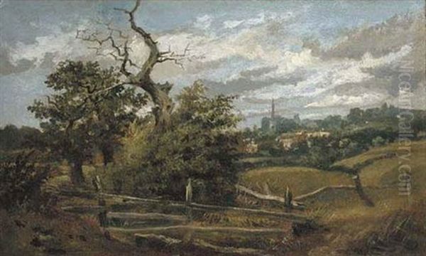 A View Of Hampstead Heath Looking Towards Cannon Place - view 1