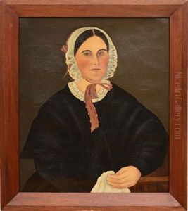 James And Ann Mattingly: A Pair Of Portraits (2 Works) by John James Trumbull Arnold