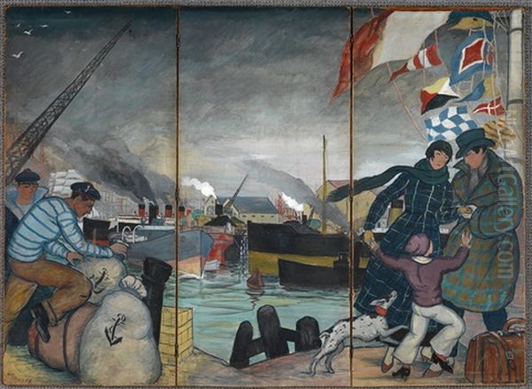 Scene Du Port - view 1