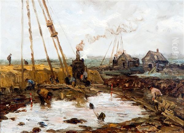 Bouwput Met Stoomheimachine - view 1