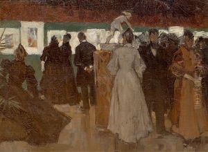 Tentoonstelling In Pulchri, Den Haag
