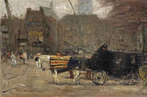 Carriages At The Buitenhof, The Hague - view 1