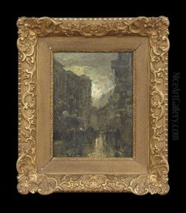 Evening Street Scene
